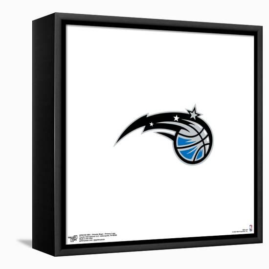 Gallery Pops NBA Orlando Magic - Primary Logo Wall Art-Trends International-Framed Stretched Canvas