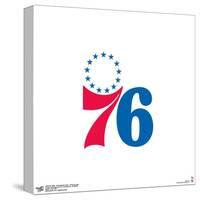 Gallery Pops NBA Philadelphia 76ers - Primary Logo Wall Art-Trends International-Stretched Canvas