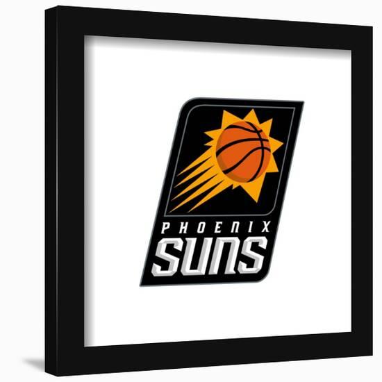 Gallery Pops NBA Phoenix Suns - Global Logo Wall Art-Trends International-Framed Gallery Pops