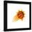 Gallery Pops NBA Phoenix Suns - Primary Logo Wall Art-Trends International-Framed Gallery Pops