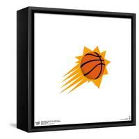 Gallery Pops NBA Phoenix Suns - Primary Logo Wall Art-Trends International-Framed Stretched Canvas