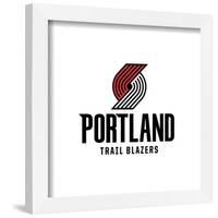 Gallery Pops NBA Portland Trail Blazers - Global Logo Wall Art-Trends International-Framed Gallery Pops