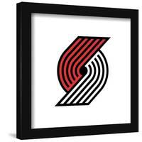 Gallery Pops NBA Portland Trail Blazers - Primary Logo Wall Art-Trends International-Framed Gallery Pops