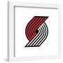 Gallery Pops NBA Portland Trail Blazers - Primary Logo Wall Art-Trends International-Framed Gallery Pops