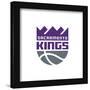 Gallery Pops NBA Sacramento Kings - Primary Logo Wall Art-Trends International-Framed Gallery Pops