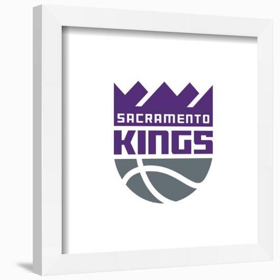 Gallery Pops NBA Sacramento Kings - Primary Logo Wall Art-Trends International-Framed Gallery Pops
