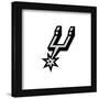 Gallery Pops NBA San Antonio Spurs - Primary Logo Wall Art-Trends International-Framed Gallery Pops