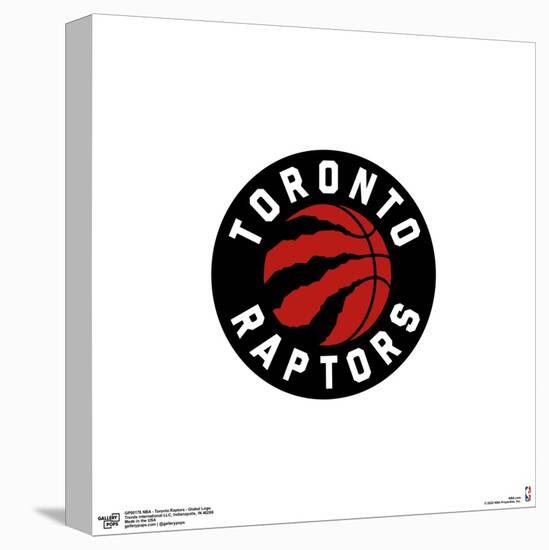 Gallery Pops NBA Toronto Raptors - Global Logo Wall Art-Trends International-Stretched Canvas