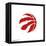 Gallery Pops NBA Toronto Raptors - Primary Logo Wall Art-Trends International-Framed Stretched Canvas