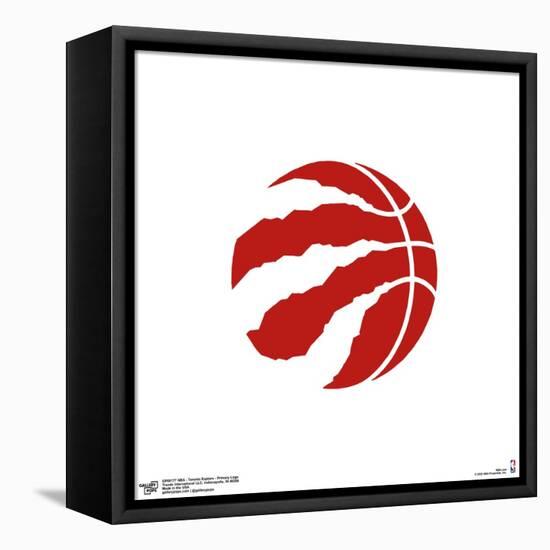 Gallery Pops NBA Toronto Raptors - Primary Logo Wall Art-Trends International-Framed Stretched Canvas