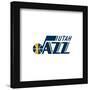 Gallery Pops NBA Utah Jazz - Global Logo Wall Art-Trends International-Framed Gallery Pops