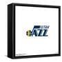 Gallery Pops NBA Utah Jazz - Global Logo Wall Art-Trends International-Framed Stretched Canvas