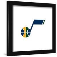 Gallery Pops NBA Utah Jazz - Primary Logo Wall Art-Trends International-Framed Gallery Pops