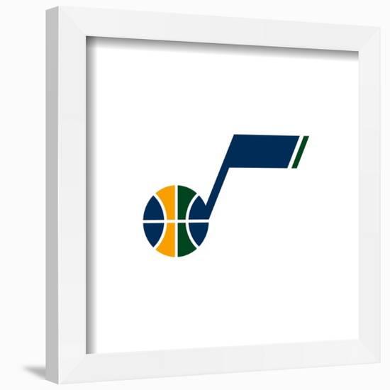 Gallery Pops NBA Utah Jazz - Primary Logo Wall Art-Trends International-Framed Gallery Pops