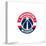 Gallery Pops NBA Washington Wizards - Global Logo Wall Art-Trends International-Stretched Canvas