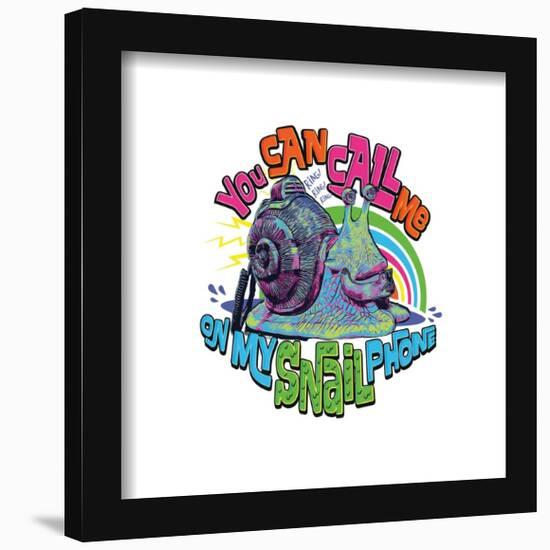 Gallery Pops Netflix One Piece - Call Me On My Snail Phone Wall Art-Trends International-Framed Gallery Pops