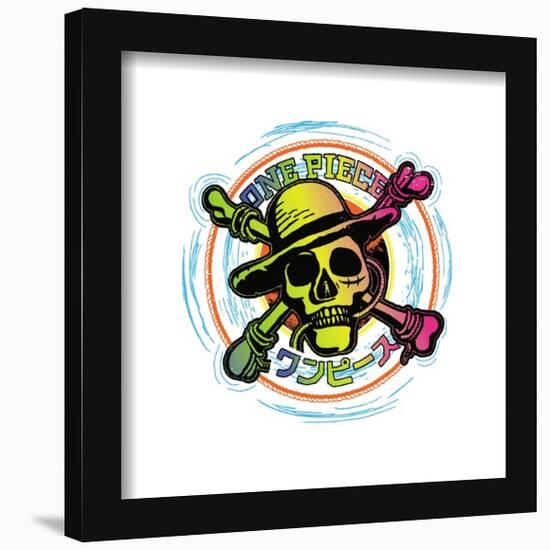 Gallery Pops Netflix One Piece - Color Gradient Logo Wall Art-Trends International-Framed Gallery Pops