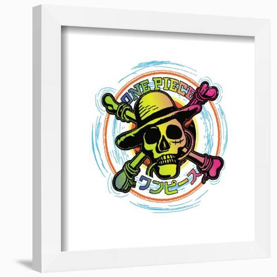 Gallery Pops Netflix One Piece - Color Gradient Logo Wall Art-Trends International-Framed Gallery Pops