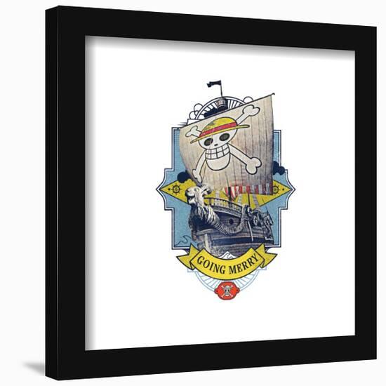 Gallery Pops Netflix One Piece - Going Merry Ship Graphic Wall Art-Trends International-Framed Gallery Pops