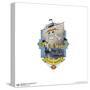 Gallery Pops Netflix One Piece - Going Merry Ship Graphic Wall Art-Trends International-Stretched Canvas
