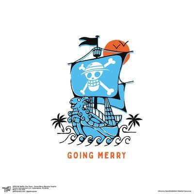 Gallery Pops Netflix One Piece - Going Merry Warship Graphic Wall