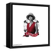 Gallery Pops Netflix One Piece - Luffy Graphic Wall Art-Trends International-Framed Stretched Canvas