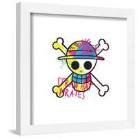 Gallery Pops Netflix One Piece - Straw Hat Pirates Skull Logo Wall Art-Trends International-Framed Gallery Pops