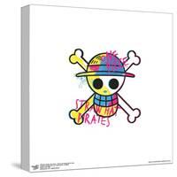 Gallery Pops Netflix One Piece - Straw Hat Pirates Skull Logo Wall Art-Trends International-Stretched Canvas