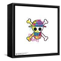 Gallery Pops Netflix One Piece - Straw Hat Pirates Skull Logo Wall Art-Trends International-Framed Stretched Canvas