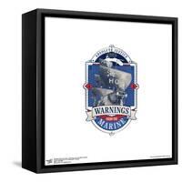 Gallery Pops Netflix One Piece - Warnings From The Marine Graphic Wall Art-Trends International-Framed Stretched Canvas