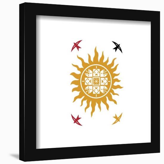 Gallery Pops Netflix Rebel Moon - Milius Flag Icon Wall Art-Trends International-Framed Gallery Pops