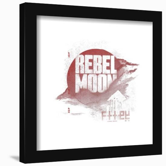 Gallery Pops Netflix Rebel Moon: Part One - A Child of Fire - Logo Wall Art-Trends International-Framed Gallery Pops