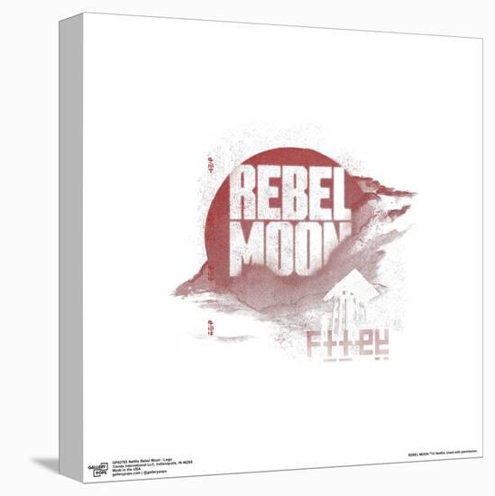 Gallery Pops Netflix Rebel Moon: Part One - A Child of Fire - Logo Wall Art-Trends International-Stretched Canvas