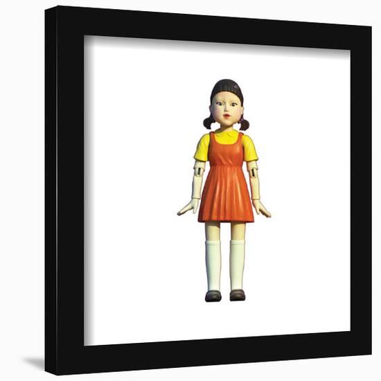 Gallery Pops Netflix Squid Game - Red Light Green Light Doll Wall Art-Trends International-Framed Gallery Pops