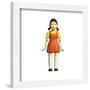 Gallery Pops Netflix Squid Game - Red Light Green Light Doll Wall Art-Trends International-Framed Gallery Pops