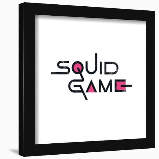 Gallery Pops Netflix Squid Game - Title Logo - English Wall Art-Trends International-Framed Gallery Pops