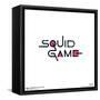 Gallery Pops Netflix Squid Game - Title Logo - English Wall Art-Trends International-Framed Stretched Canvas