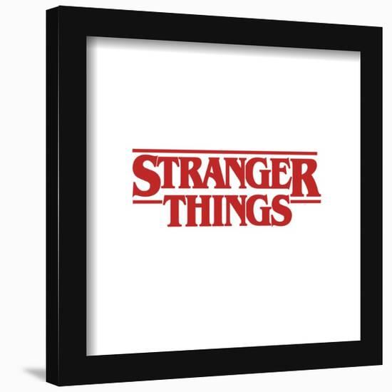 Gallery Pops Netflix Stranger Things - Logo Wall Art-Trends International-Framed Gallery Pops