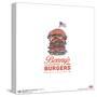 Gallery Pops Netflix Stranger Things: Season 2 - Benny's Burgers Logo Wall Art-Trends International-Stretched Canvas