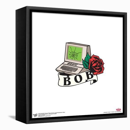 Gallery Pops Netflix Stranger Things: Season 2 - Bob Remembrance Tattoo Wall Art-Trends International-Framed Stretched Canvas
