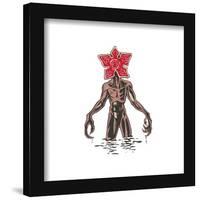 Gallery Pops Netflix Stranger Things: Season 2 - Demogorgon Illustration Wall Art-Trends International-Framed Gallery Pops