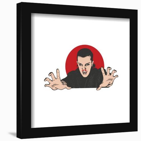 Gallery Pops Netflix Stranger Things: Season 2 - Eleven Powers Wall Art-Trends International-Framed Gallery Pops