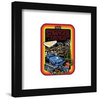 Gallery Pops Netflix Stranger Things: Season 2 - Retro Graphic Wall Art-Trends International-Framed Gallery Pops