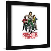 Gallery Pops Netflix Stranger Things: Season 2 - The Party Graphic Wall Art-Trends International-Framed Gallery Pops