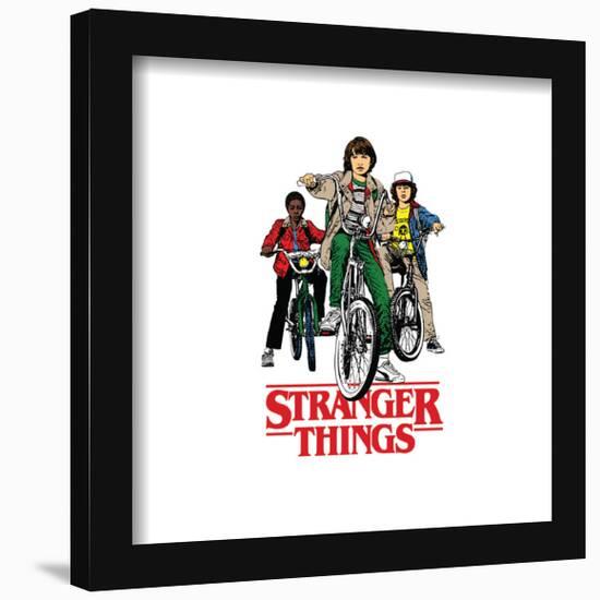 Gallery Pops Netflix Stranger Things: Season 2 - The Party Graphic Wall Art-Trends International-Framed Gallery Pops