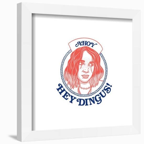 Gallery Pops Netflix Stranger Things: Season 3 - Hey Dingus Wall Art-Trends International-Framed Gallery Pops