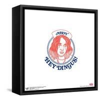 Gallery Pops Netflix Stranger Things: Season 3 - Hey Dingus Wall Art-Trends International-Framed Stretched Canvas