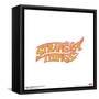 Gallery Pops Netflix Stranger Things: Season 4 - Flame Logo Wall Art-Trends International-Framed Stretched Canvas