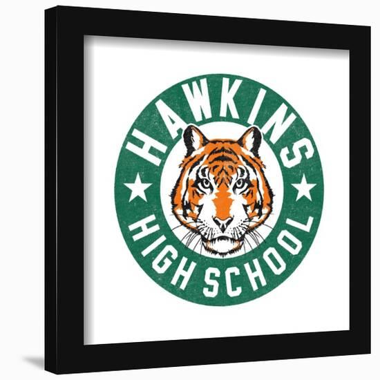 Gallery Pops Netflix Stranger Things: Season 4 - Hawkins High School Wall Art-Trends International-Framed Gallery Pops