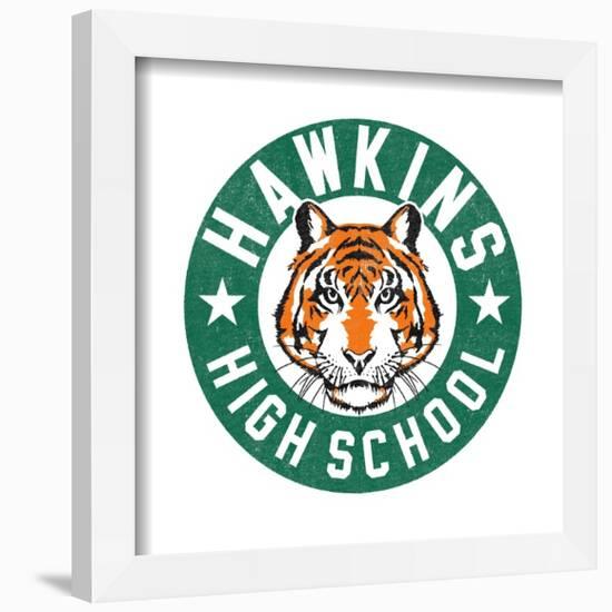 Gallery Pops Netflix Stranger Things: Season 4 - Hawkins High School Wall Art-Trends International-Framed Gallery Pops